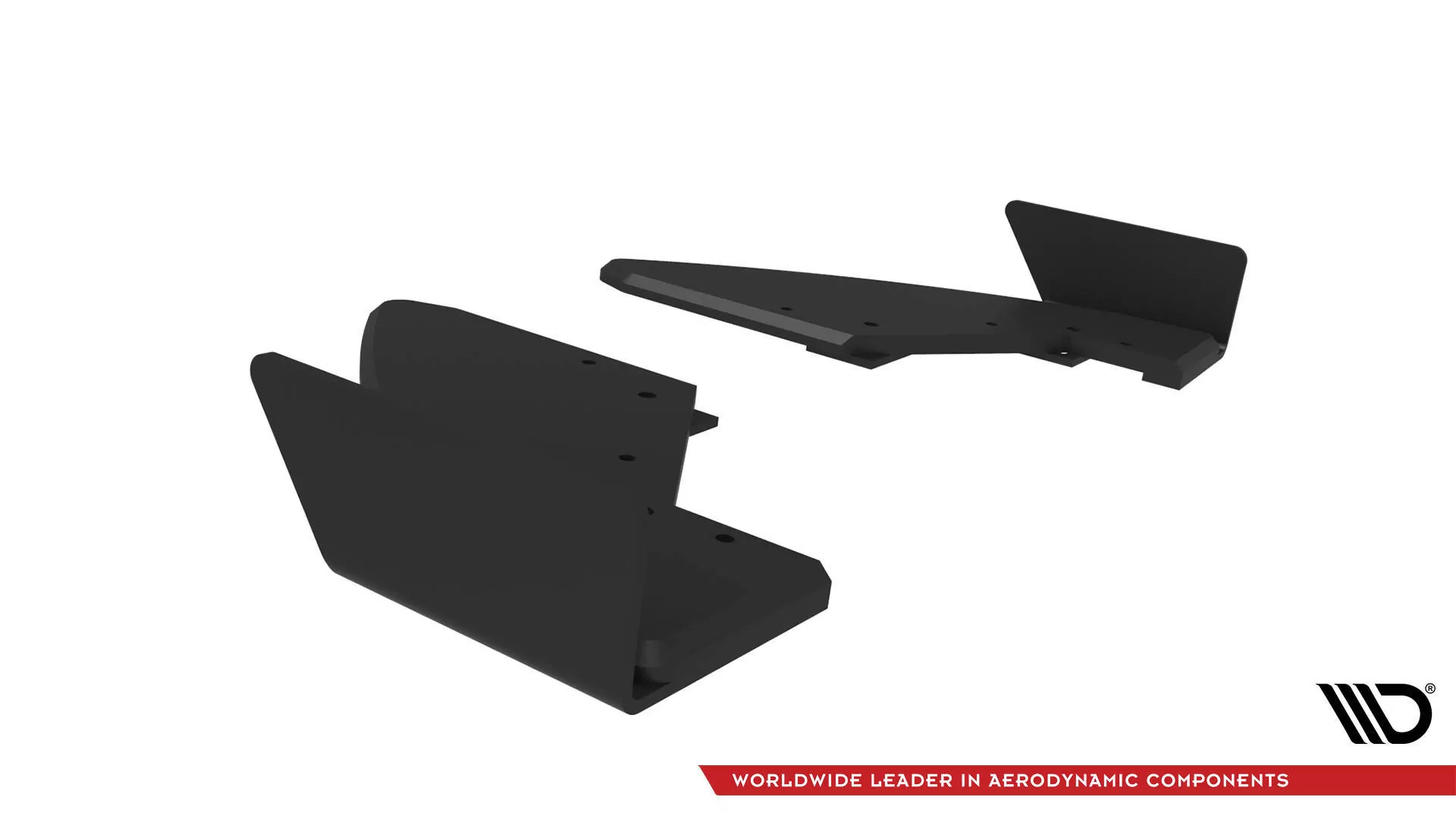 Street Pro Heck Ansatz Flaps Diffusor +Flaps Für Audi TT S 8S Facelift Schwarz Hochglanz