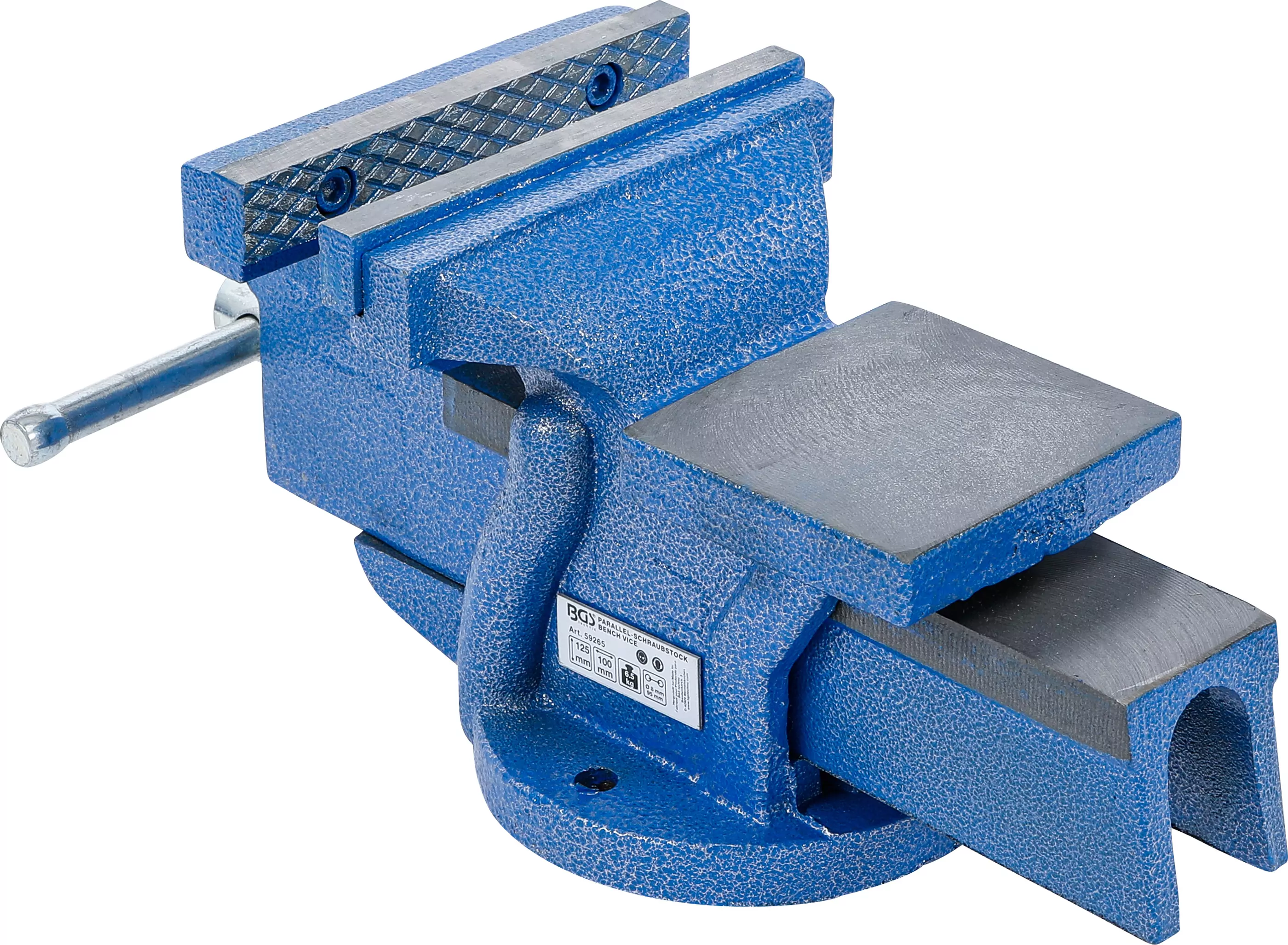 Parallel-Schraubstock | 125 mm Spannbacken