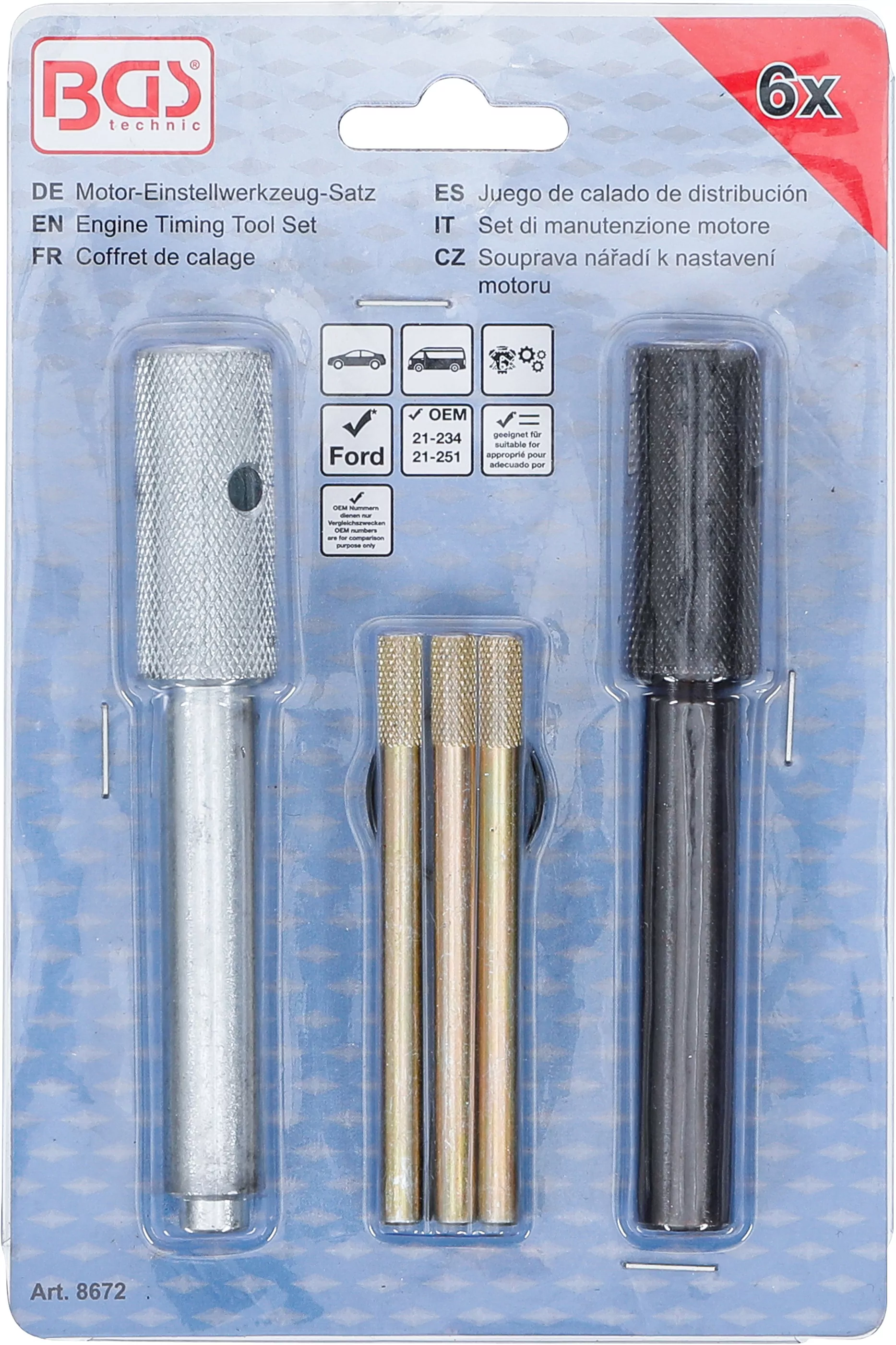 Motor-Einstellwerkzeug-Satz | für Ford Duratorq 2.0, 2.4 Diesel