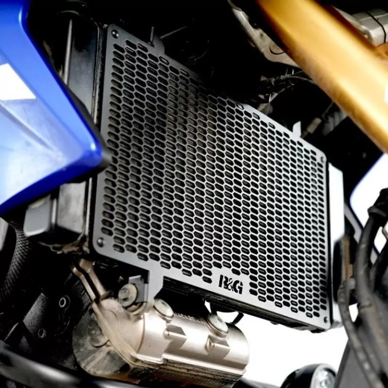 R&G Kühlergitter Schutz PRO BLACK Wasserkühler Suzuki DL 1050 V-Strom / XT / DE / Tour 2020-