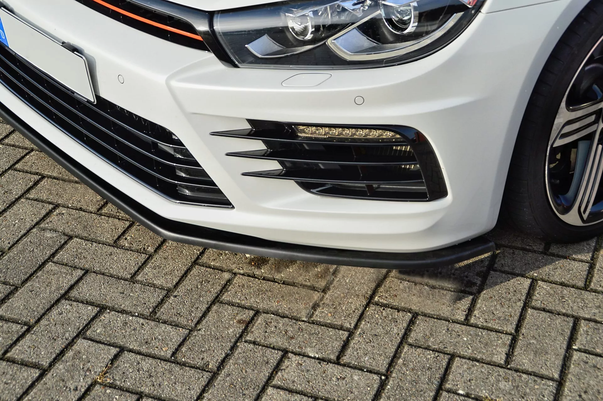Cup Frontspoilerlippe für VW Scirocco R Facelift