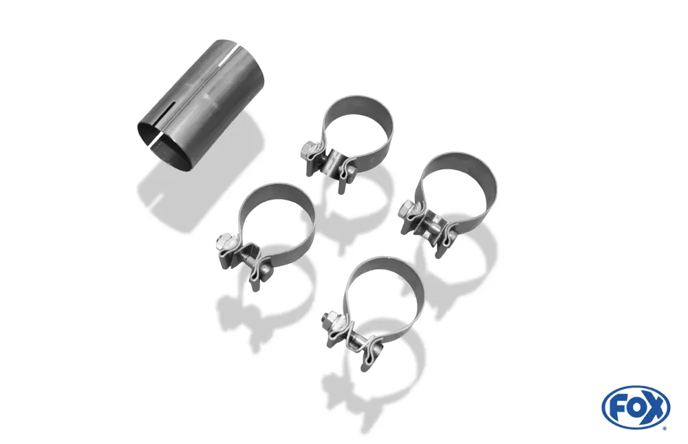 VW Golf I GTI  Endschalldämpfer Ø63,5mm - 1x63,5 Typ 23