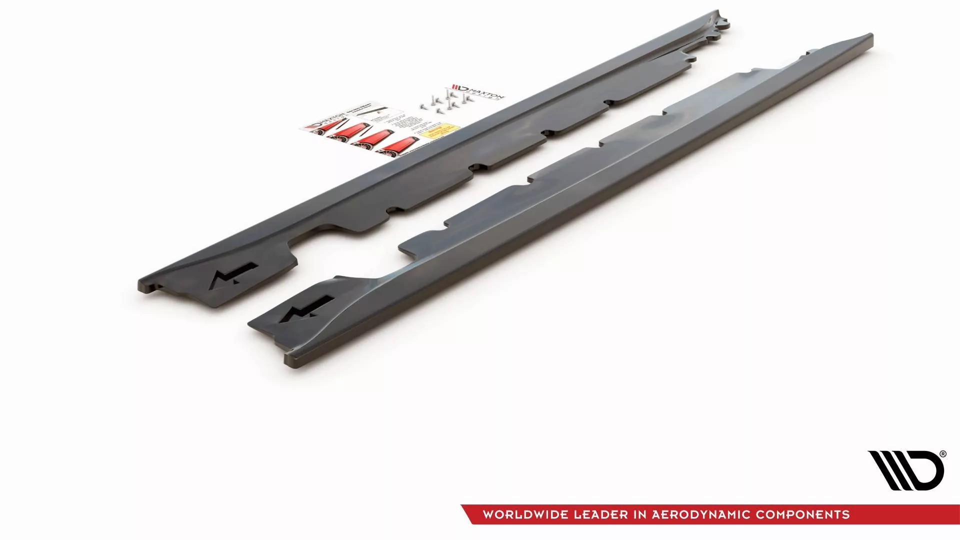 Seitenschweller Ansatz Passend Für Mini Cooper / One R50 Schwarz Hochglanz