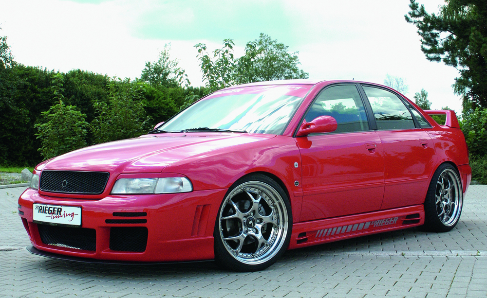 Rieger Spoilerschwert für Audi A4 (B5) | Avant 11.94-98 für Spoilerstoßstangen 55025/55028