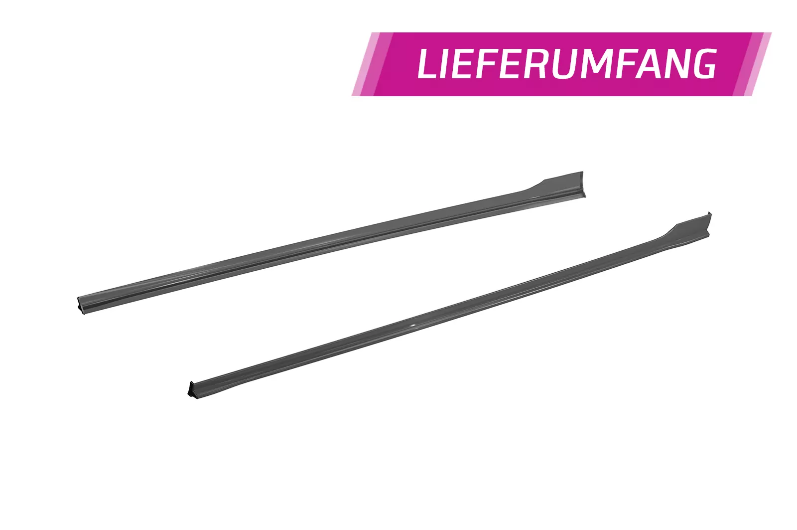 Seitenschweller für Seat Leon 3 (5F) ST / 5-Türer SS468 Strukturiert (schwarz matt)