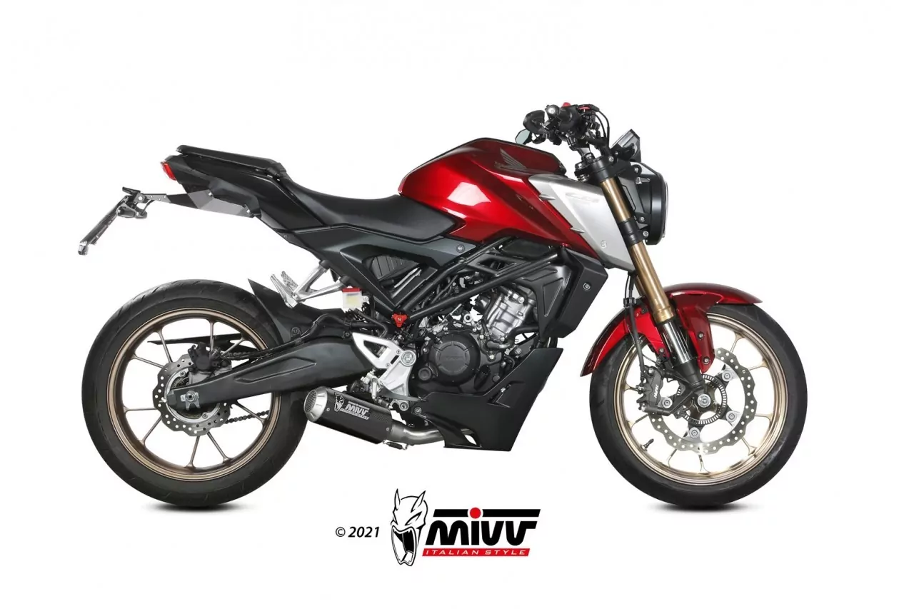 Mivv MK3 Carbon HONDA CB 125 R 2021-