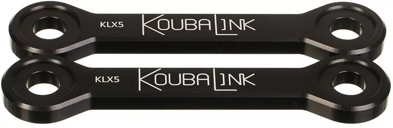 KOUBALINK Tieferlegungssatz (50.8 - 57.2 mm) Schwarz - Kawasaki KLX250R / 300R