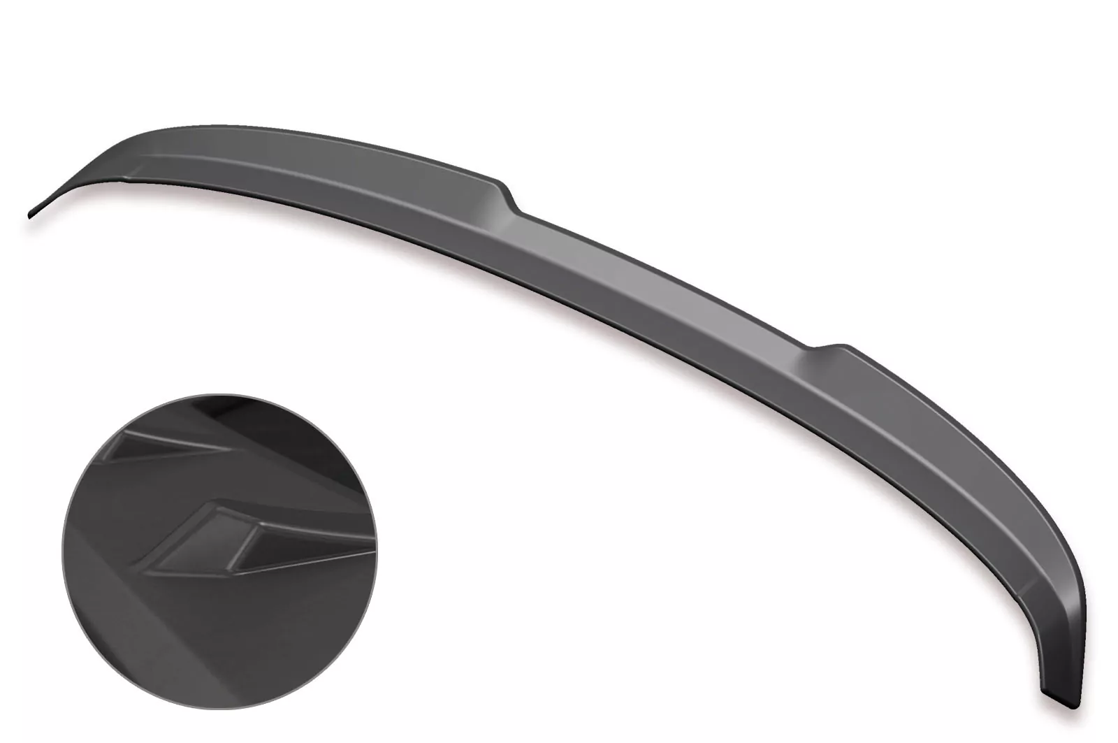 Heckflügel mit ABE für VW Passat B7 Typ 3C Lackierfreundlich (schwarz matt)