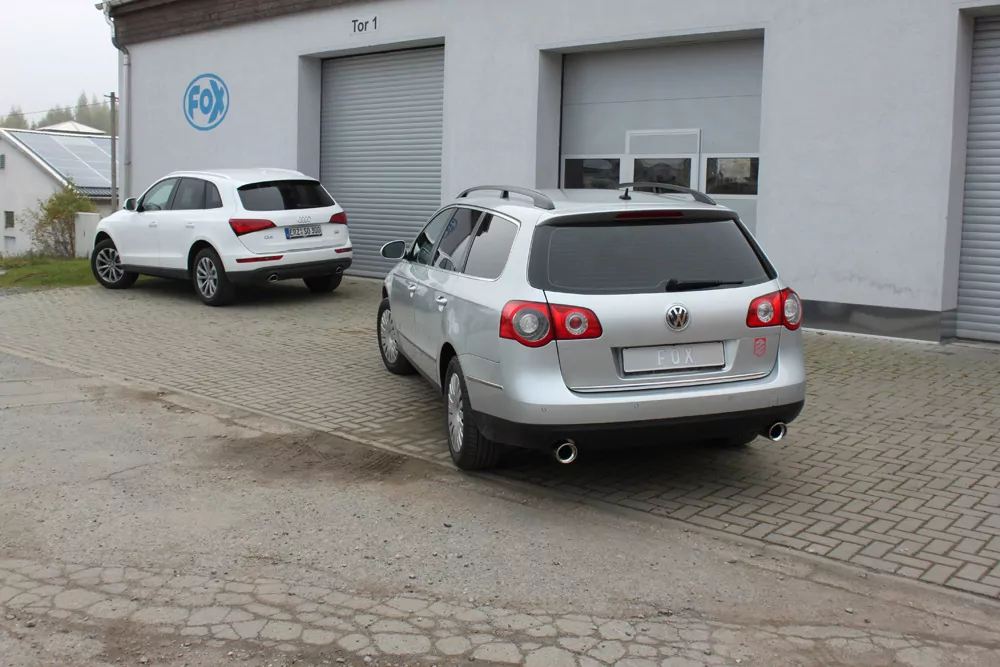 VW Passat 3C 4-Motion  Endschalldämpfer rechts/links - 1x100 Typ 17 rechts/links