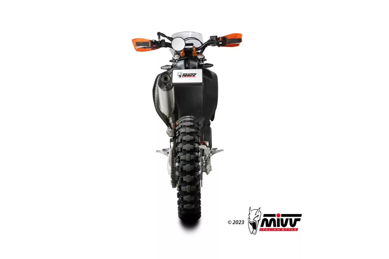 MIVV STR1 Edelstahl KTM 690 ENDURO R-SMC-R 2021-2024