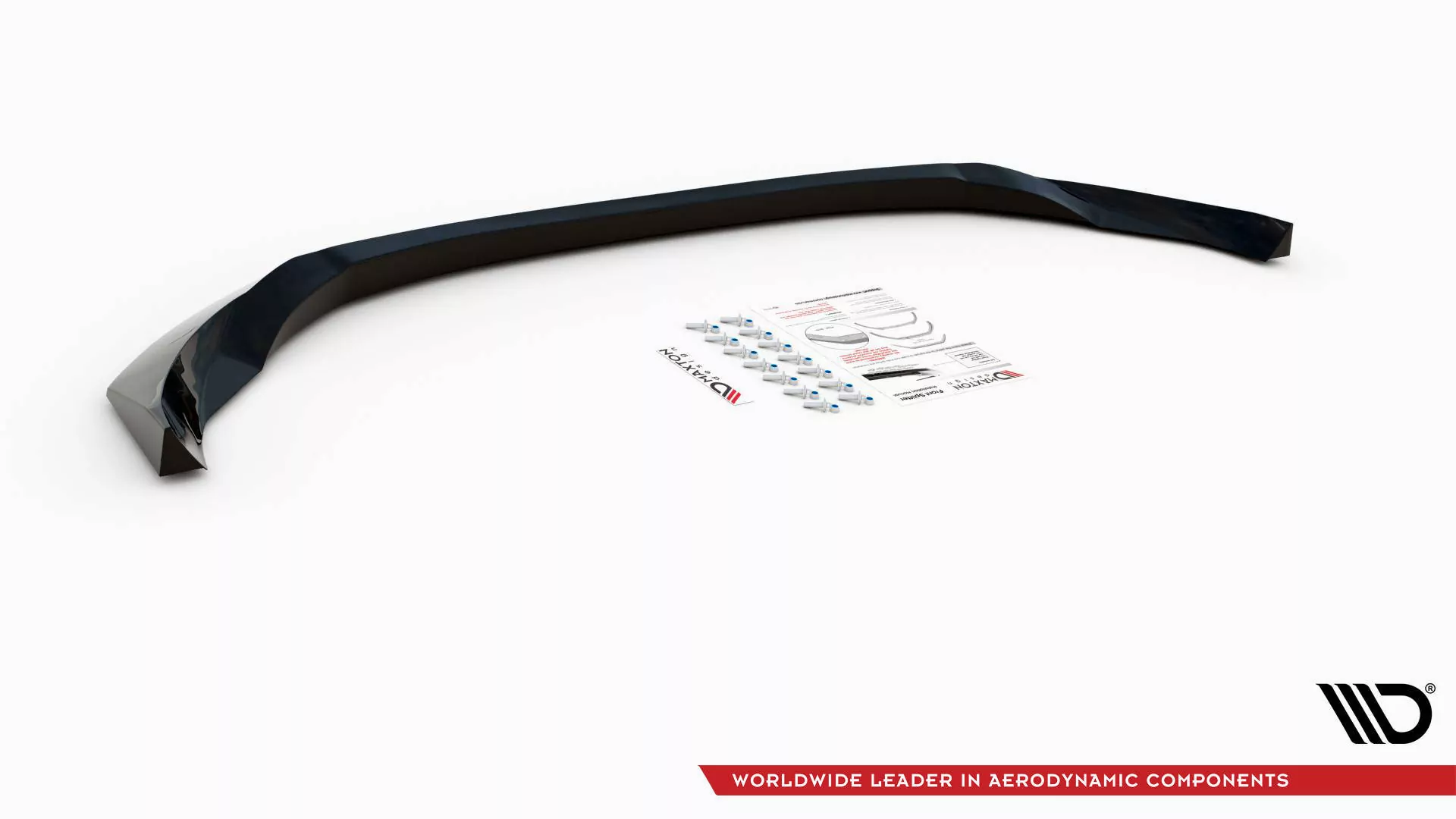 Front Ansatz V.1 Für Nissan 370Z Facelift Schwarz Hochglanz