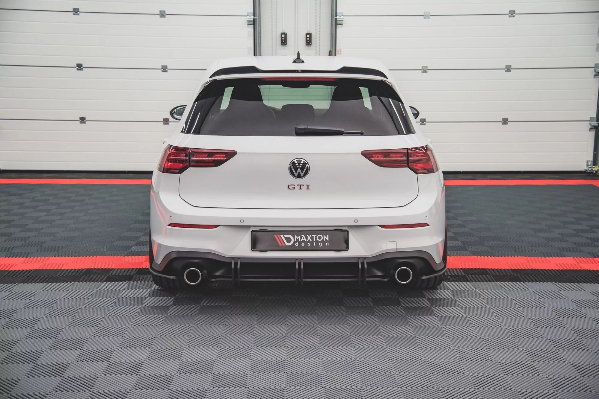 Street Pro Heck Ansatz Flaps Diffusor V.1 Für Volkswagen Golf GTI / GTE / R-Line Mk8