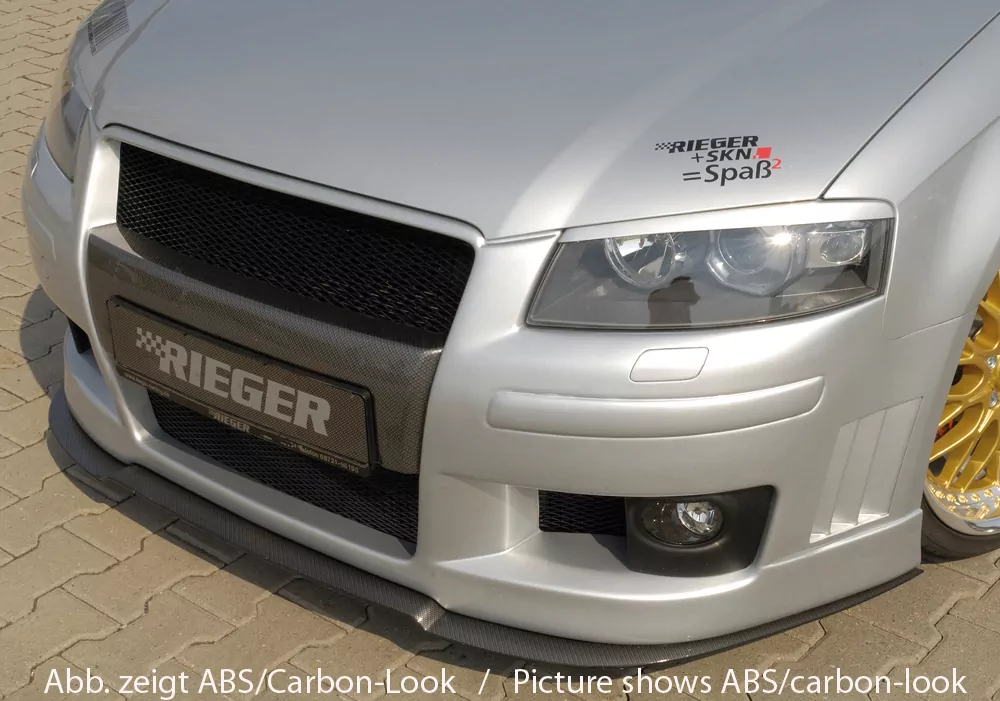 Rieger Spoilerschwert für Audi A3 (8P) | 3-tür. -05.05 (bis Facelift) für Spoilerstoßstange 56702/12/20/31/33