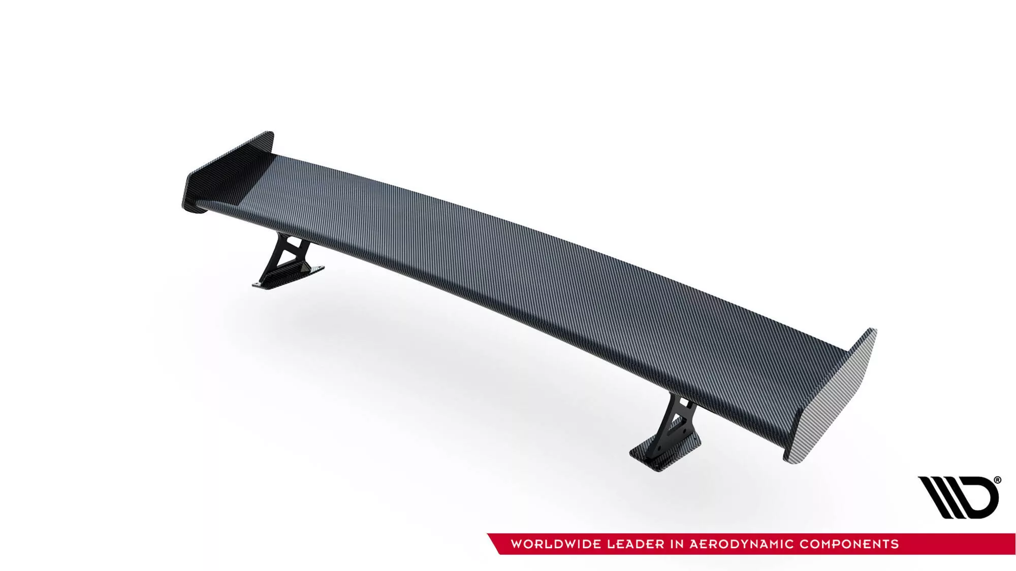 Carbon Spoiler With External Brackets Uprights  Audi A3 / A3 S-Line / S3 / RS3 Limousine 8V / 8V Facelift