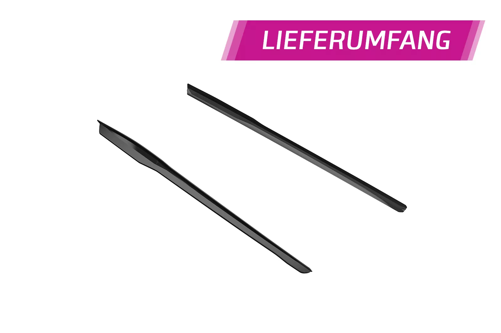 Seitenschweller für Ford Focus MK4 Turnier ST/ST-Line SS519 Schwarz Strukturiert