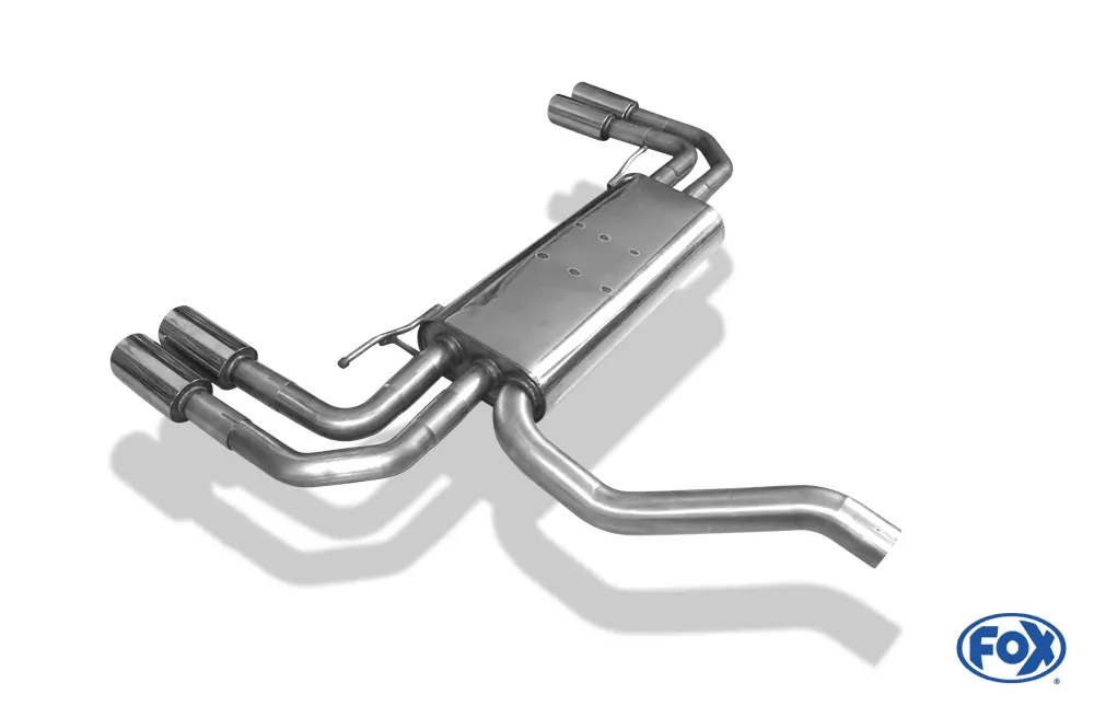 Mercedes Vito/ Viano - W639 (nicht Compact)  Endschalldämpfer quer Ausgang rechts/links - 2x88x74 Typ 32 rechts/links