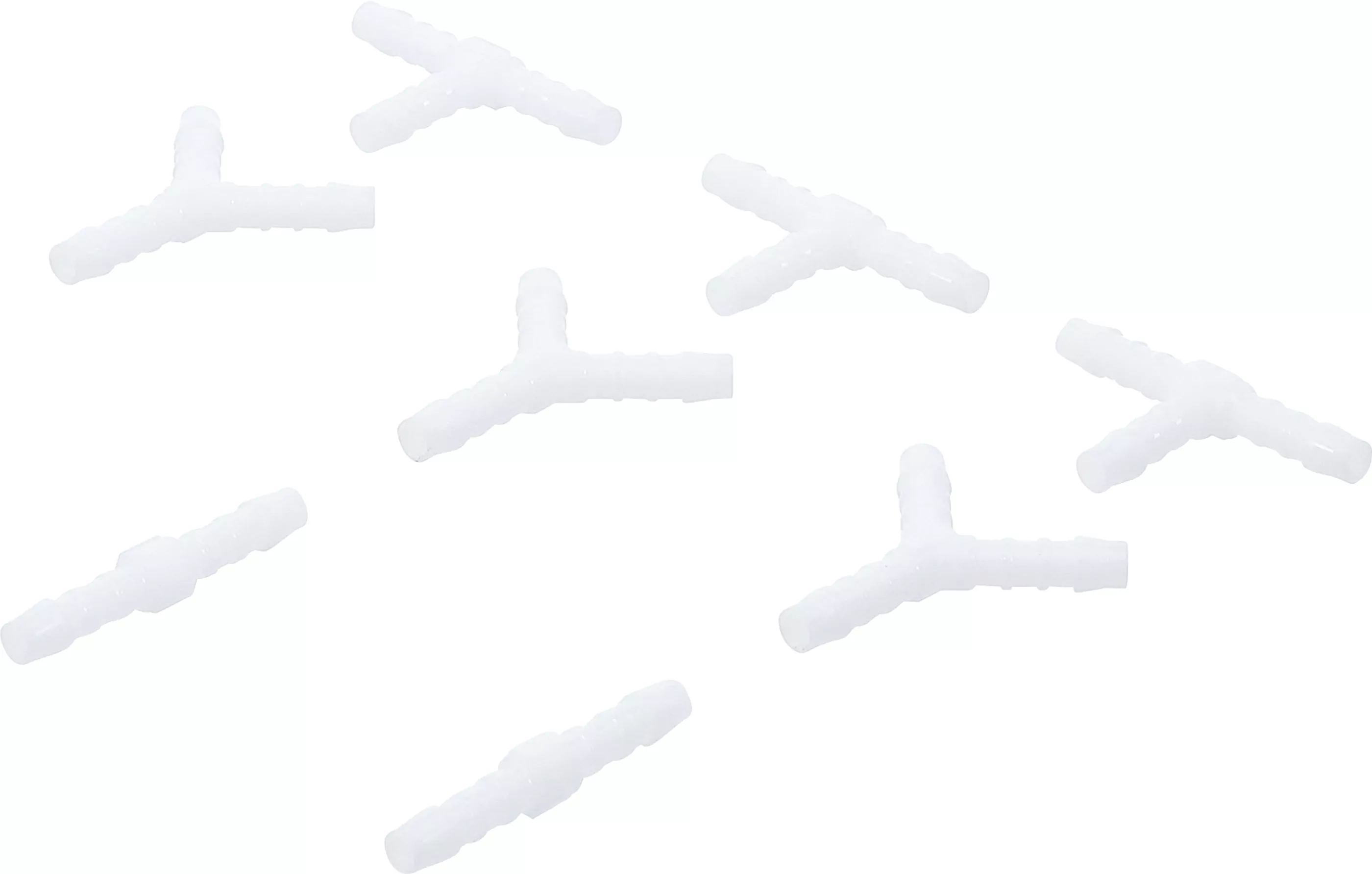 Schlauchverbinder-Sortimente | kraftstoffbeständig | 6 mm | 8 tlg.