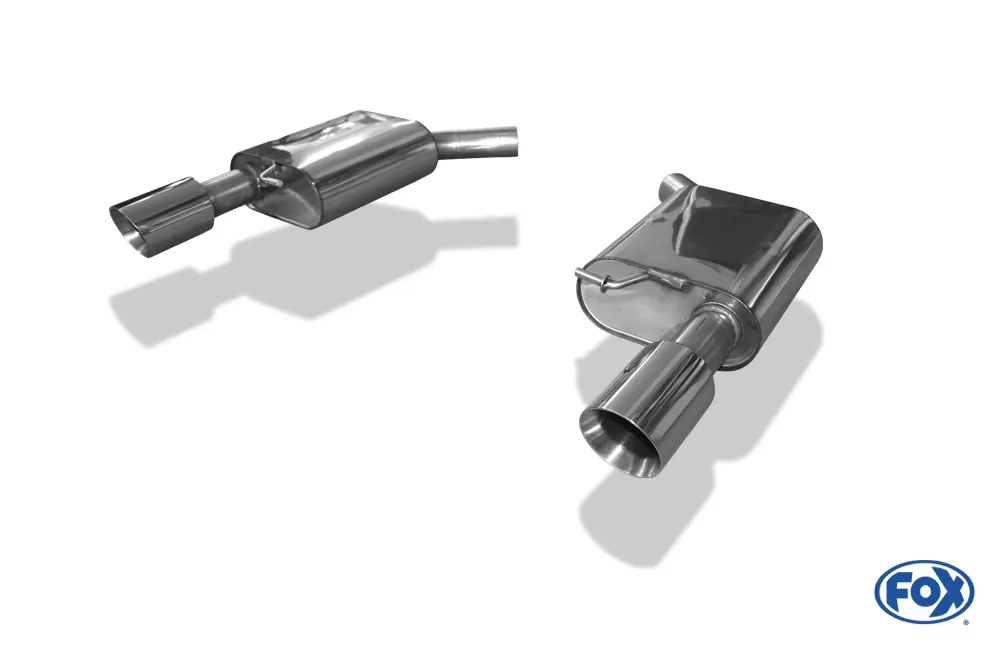Audi A6 4G - 2,0l TFSI + 2,8l FSI  Endschalldämpfer rechts/links - 1x100 Typ 25 rechts/links