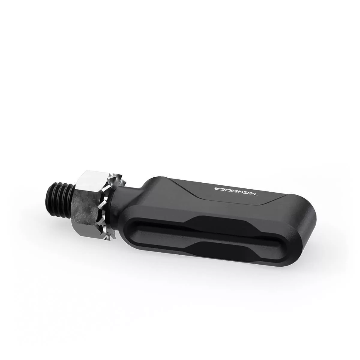 HIGHSIDER Pro Esagano-RS LED Blinker Gehäuse Schwarz / Linse Rauchgrau (Paar), Vorn & Hinten
