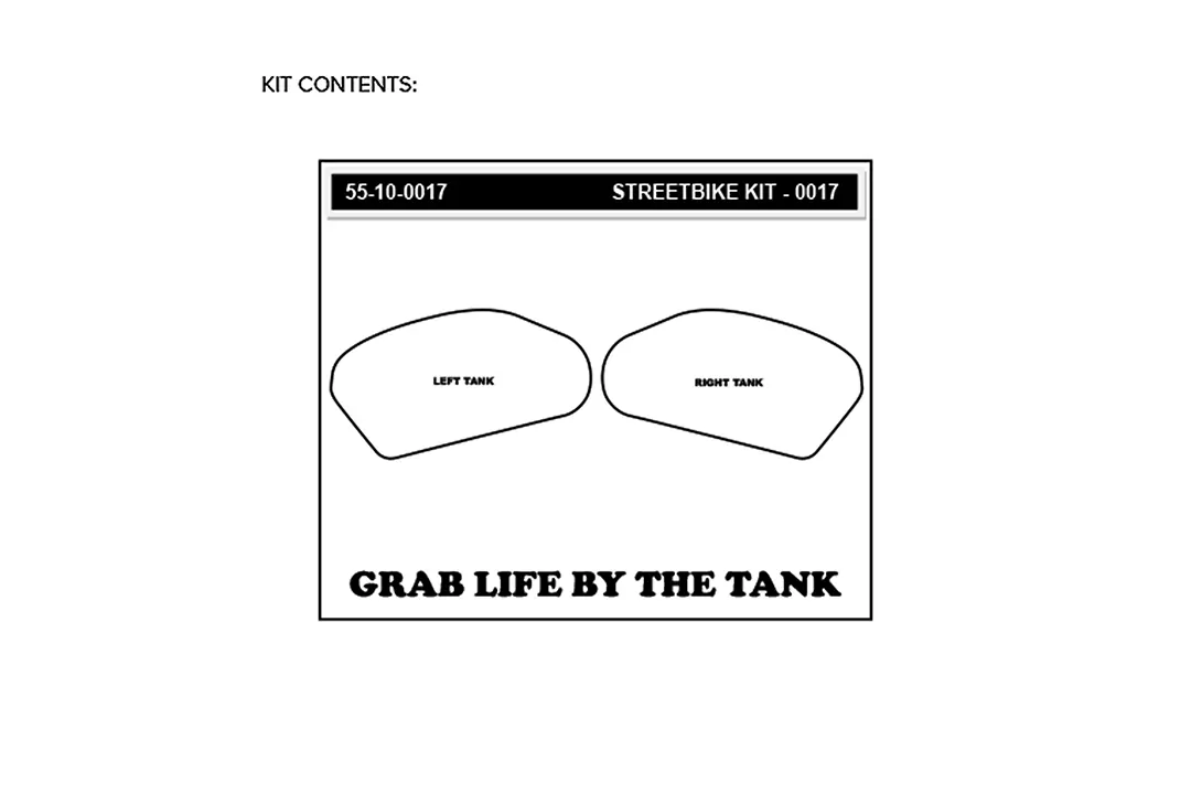 Stompgrip schwarz Icon für Honda CBR600RR 2003-06