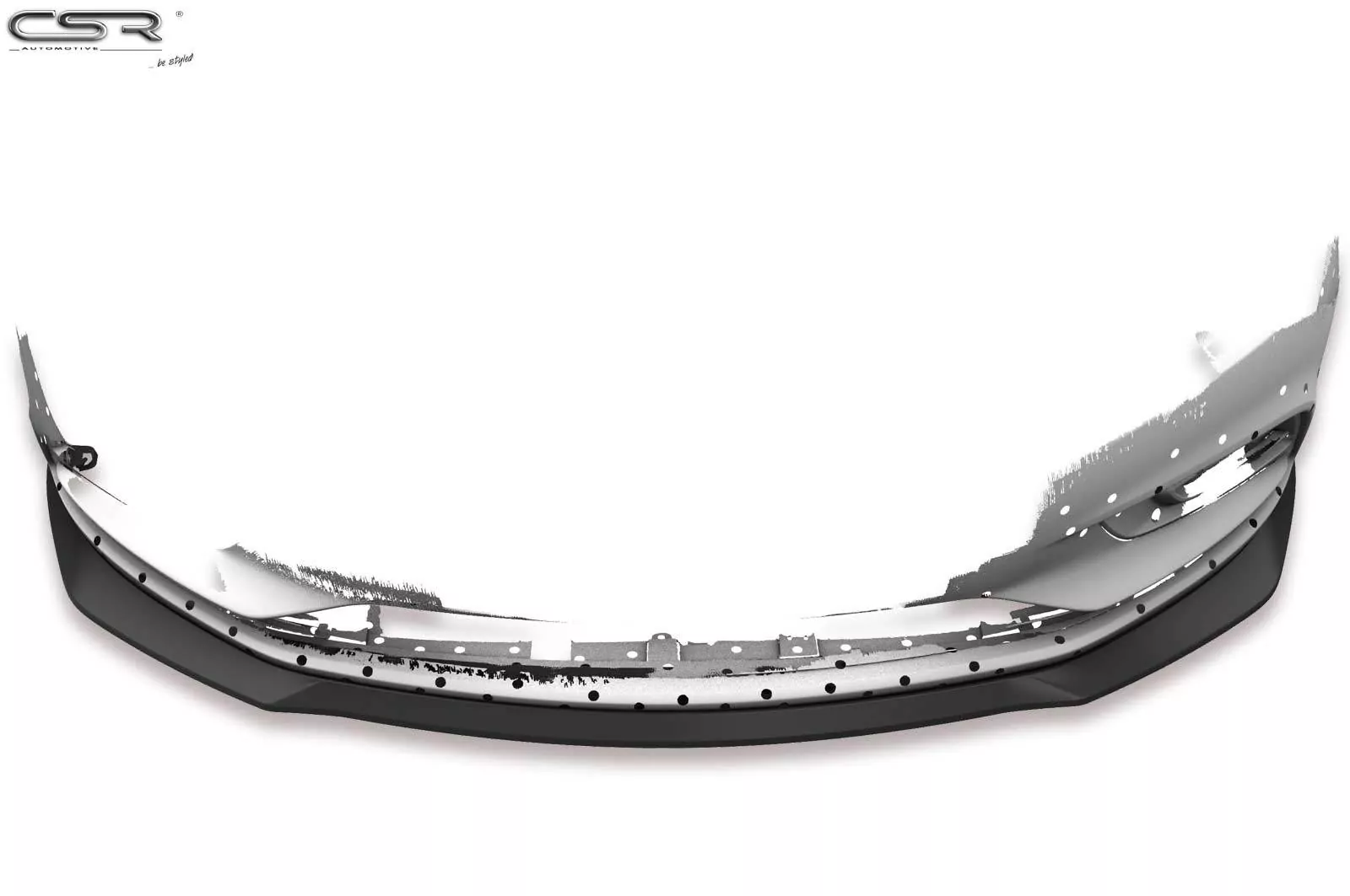 Cup-Spoilerlippe mit ABE für Opel Astra K CSL419-M Carbon Look (matt)