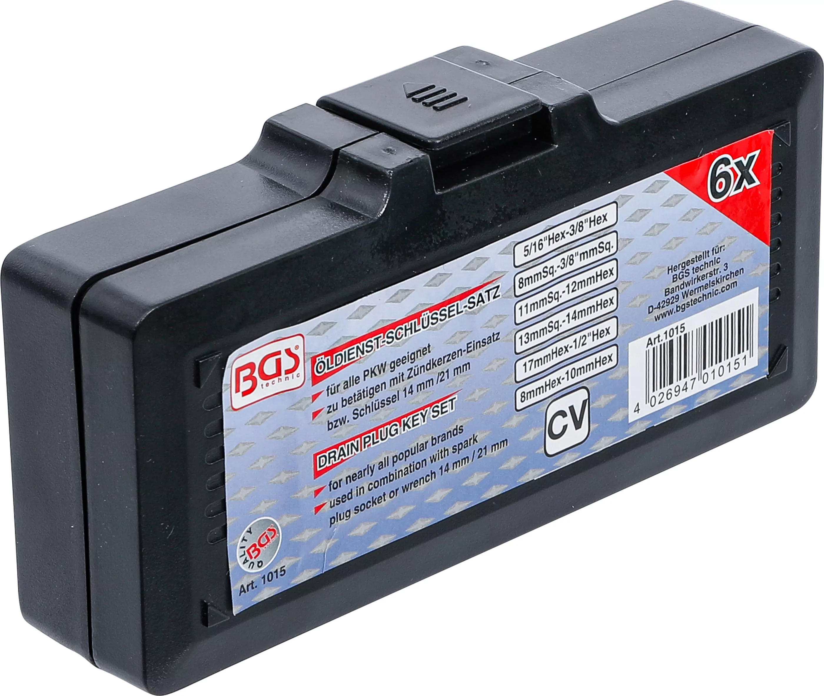 Öldienstschlüssel-Satz | 6-tlg.