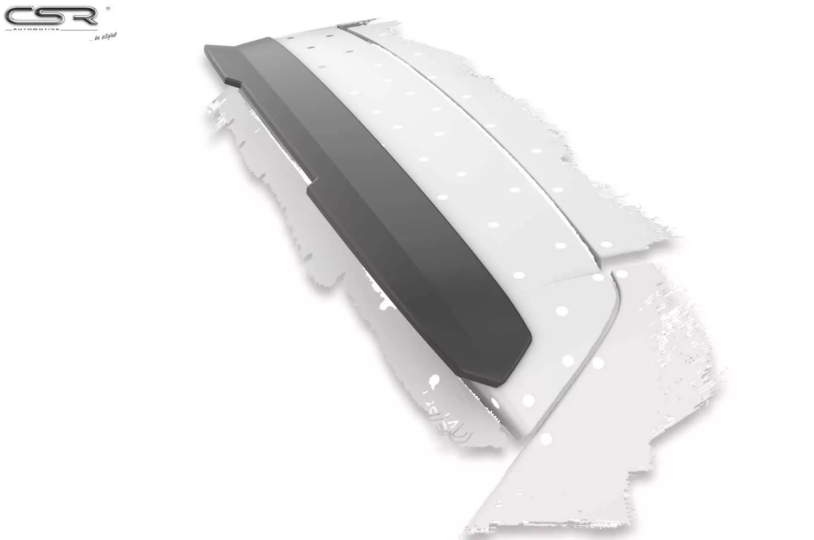 Heckflügel mit ABE für Kia Picanto (JA) HF705-M Carbon Look (matt)