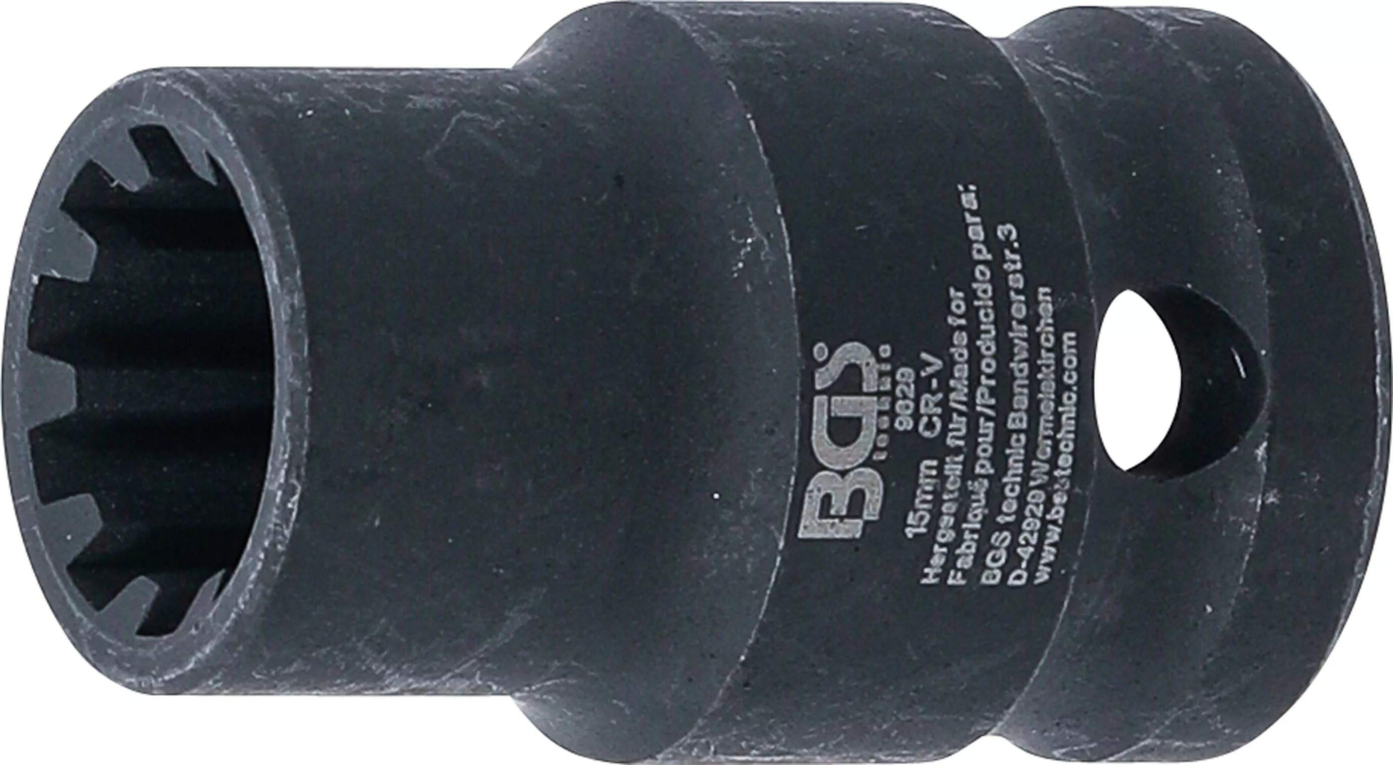 Bremssattel-Einsatz | 10-kant | für VAG und Porsche | SW 15 mm