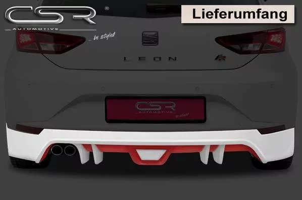 Heckansatz für Seat Leon III Typ 5F HA110