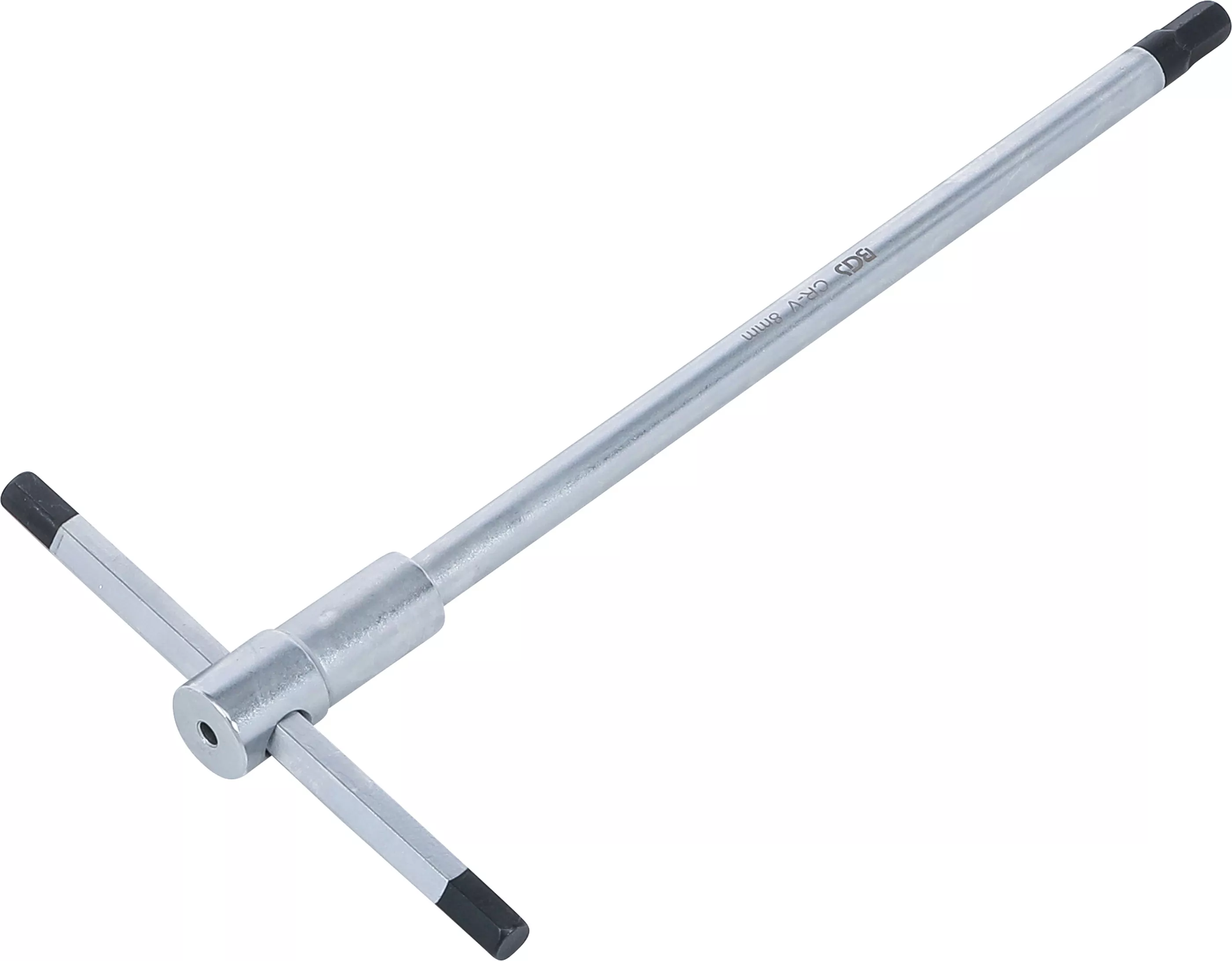 Schraubendreher mit T-Gleitgriff | Innensechskant | 8 mm