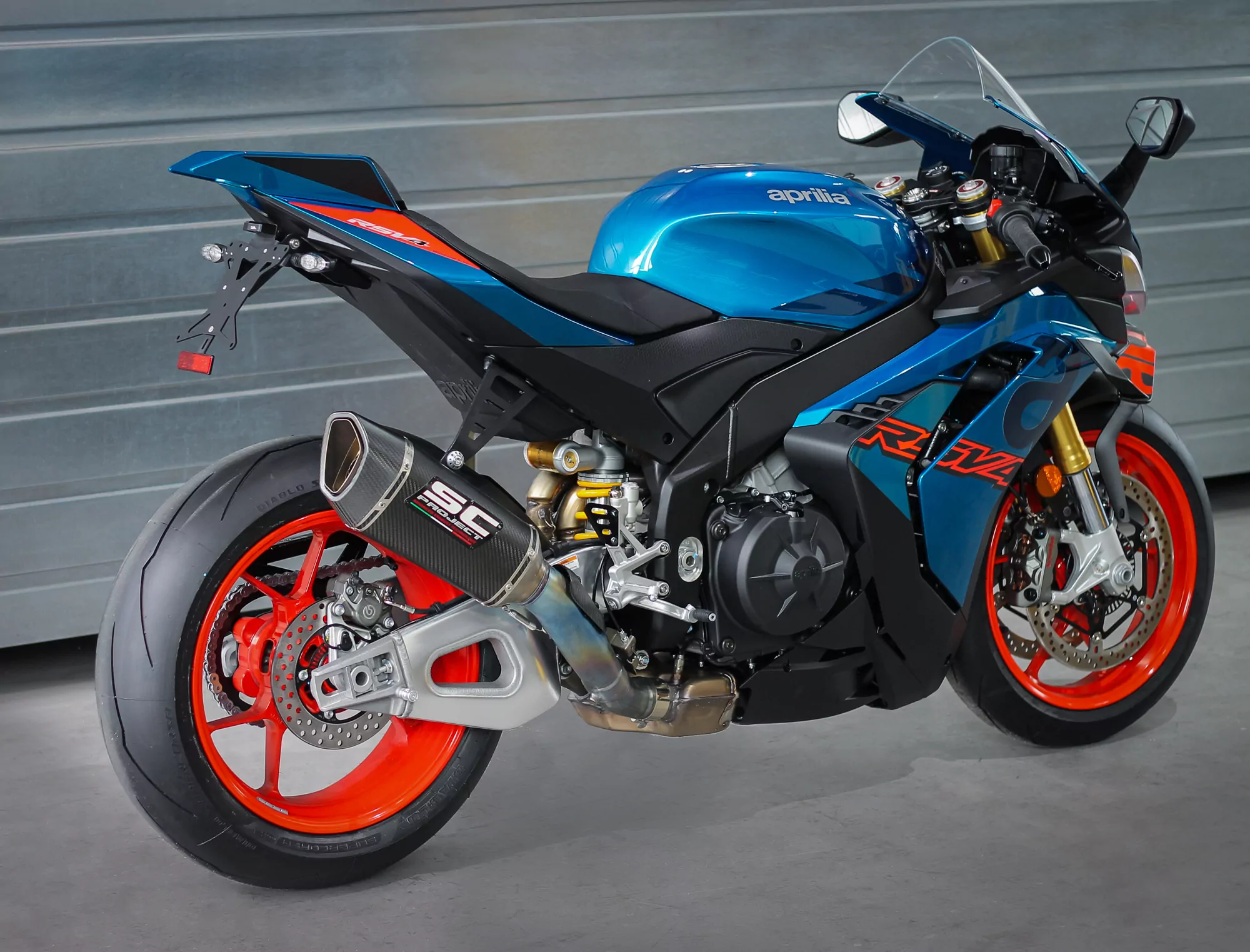 MG Biketec Kennzeichenhalter für Aprilia RSV4 / Factory ab 2025