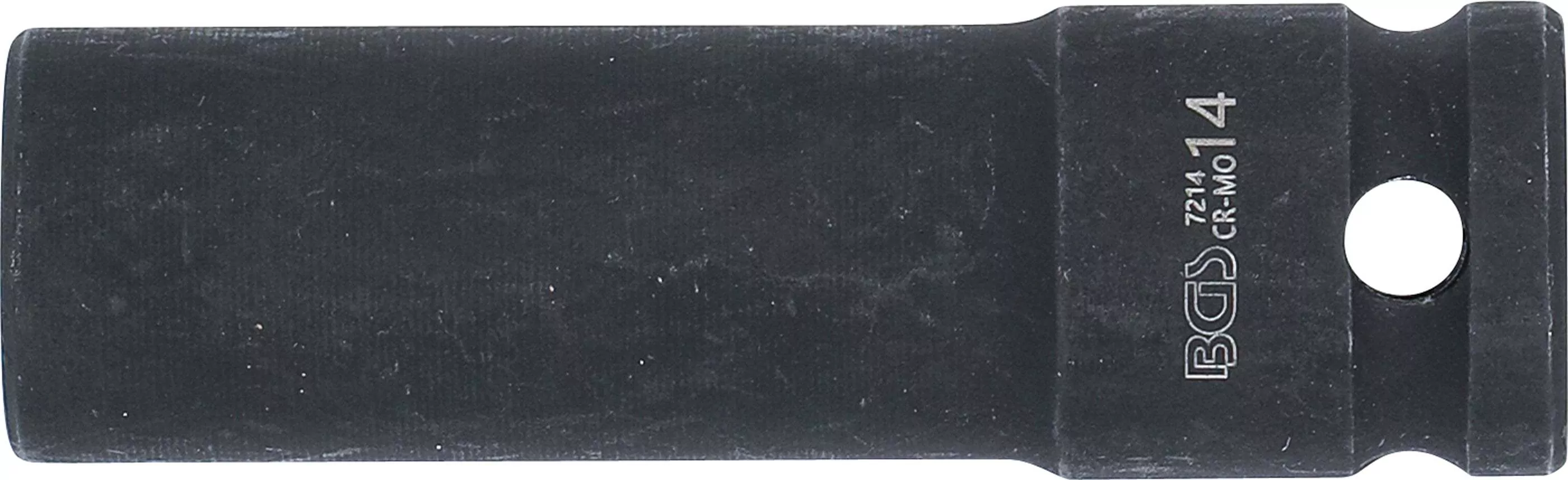 Kraft-Steckschlüssel-Einsatz Sechskant, tief | Antrieb Innenvierkant 12,5 mm (1/2") | SW 14 mm