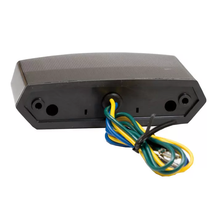 Led-rücklicht "teramo", Getönt, M. Kz-beleuchtung, Maße: B 110 Mm H 27 Mm T 62 Mm, E-geprüft