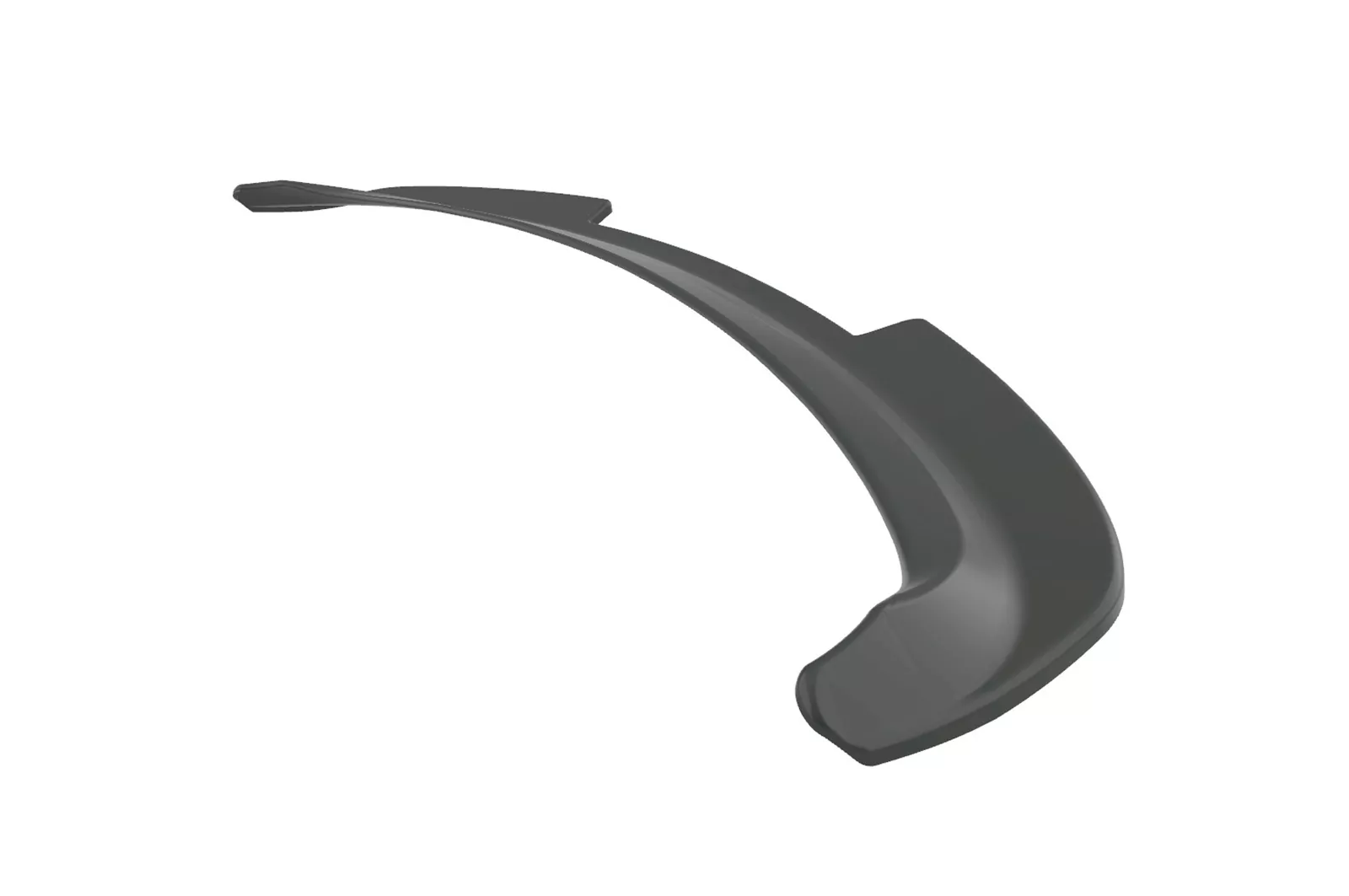 Heckflügel mit ABE für Smart Fortwo 453 Cabrio HF863 Schwarz Strukturiert