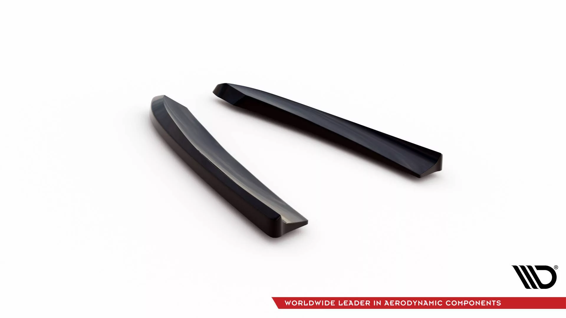 Heck Ansatz Flaps Diffusor Für Mazda 6 Kombi Mk3 Facelift Schwarz Hochglanz