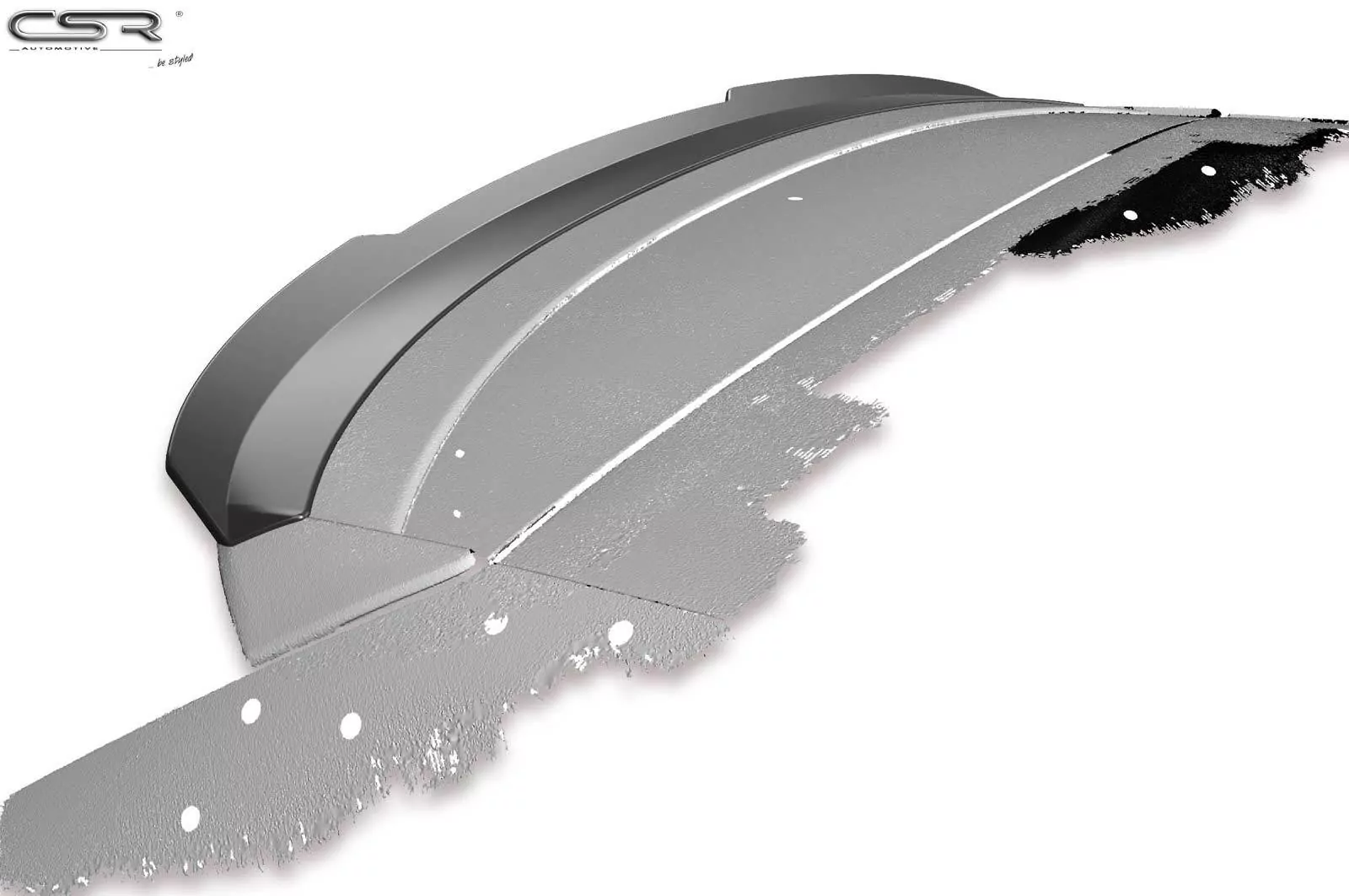 Heckflügel mit ABE für Seat Leon III 5F ST Cupra HF580-M Carbon Look (matt)