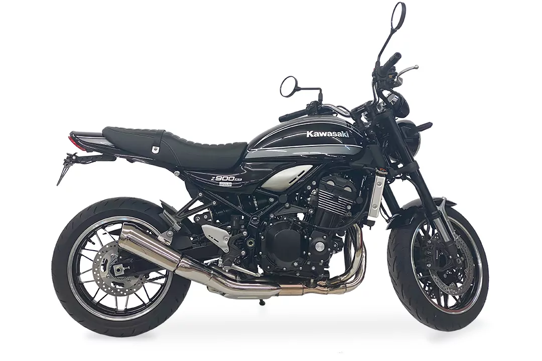 alpha Technik Kennzeichenhalter für Kawasaki Z900RS Cafe, Typ ZR900C / ZR900K, ab Modelljahr 2018-