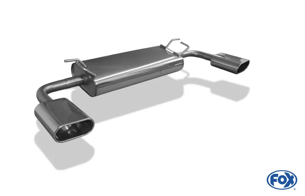 Suzuki Grand Vitara JT - 5-Türer  Endschalldämpfer quer Ausgang rechts/links - 160x80 Typ 52 rechts/links