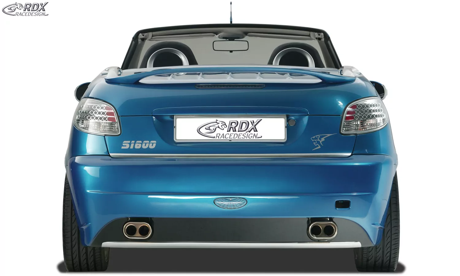RDX Heckspoiler für PEUGEOT 206 CC Dachspoiler Spoiler
