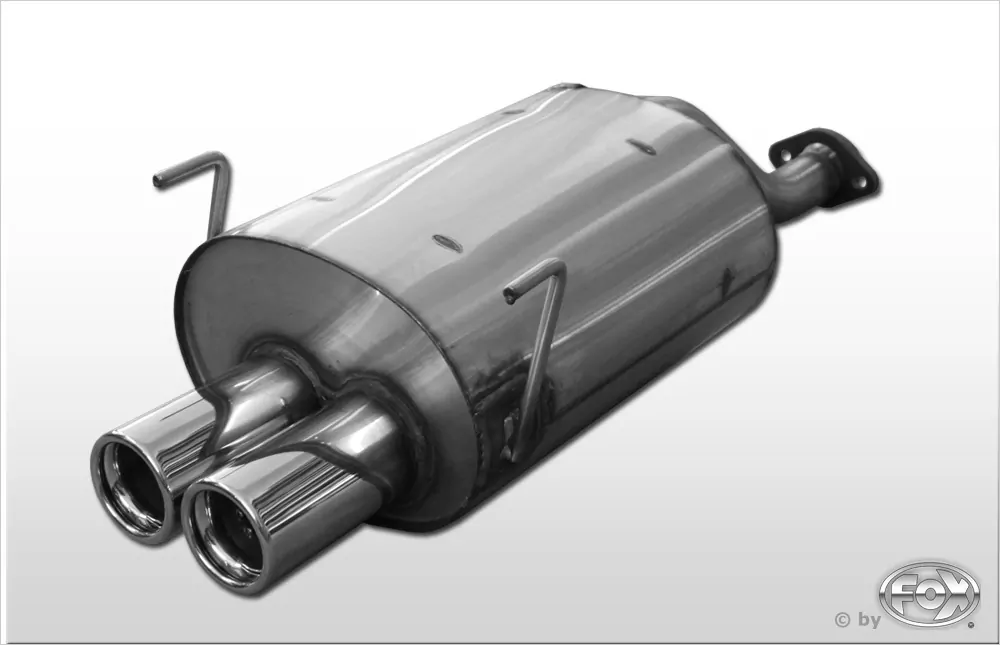 Honda Civic IV Endschalldämpfer  - 2x76 Typ 13