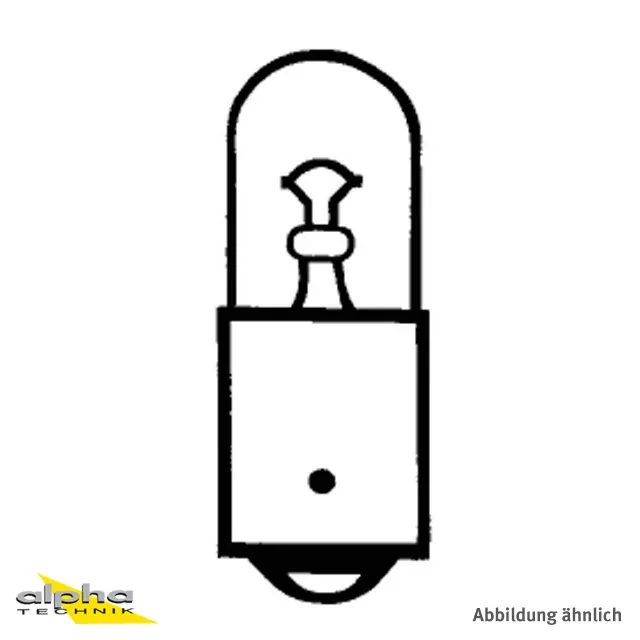 - Kein Hersteller - T4W Glühlampe 12V 4W BA9S E-geprüft