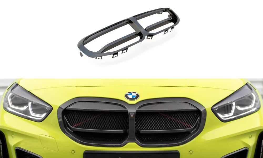 Prepreg Carbon Fiber Front Grill BMW 1er M-Paket/ M135i / 128ti F40