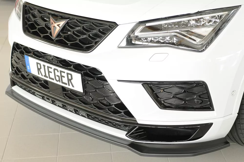 Rieger Spoilerschwert matt schwarz für Seat Ateca Cupra (5FP)  09.18-07.20 (bis Facelift)