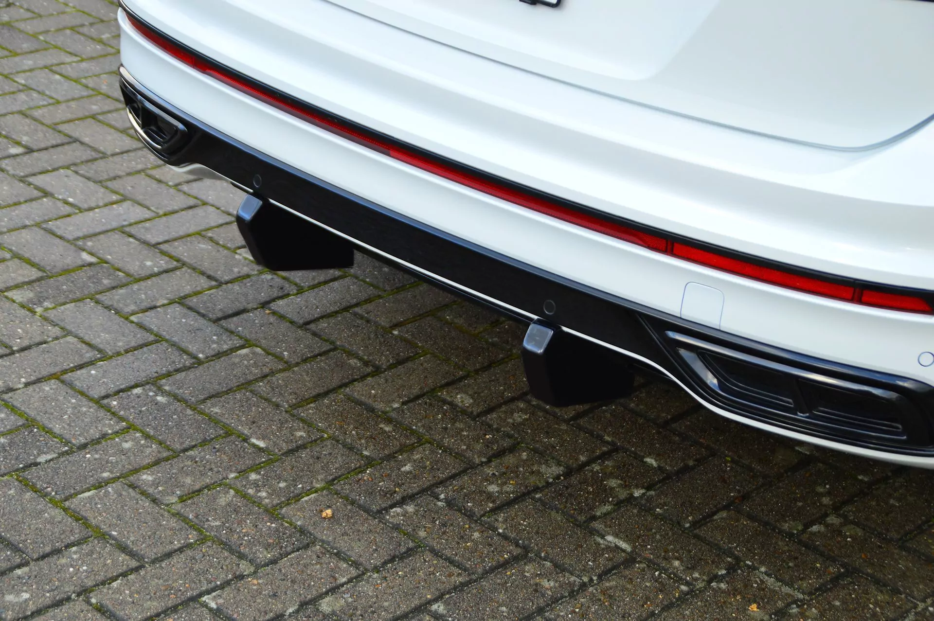 Heckansatz Aufsätze 2.tlg für VW Tiguan 2 AD1 Facelift R-Line