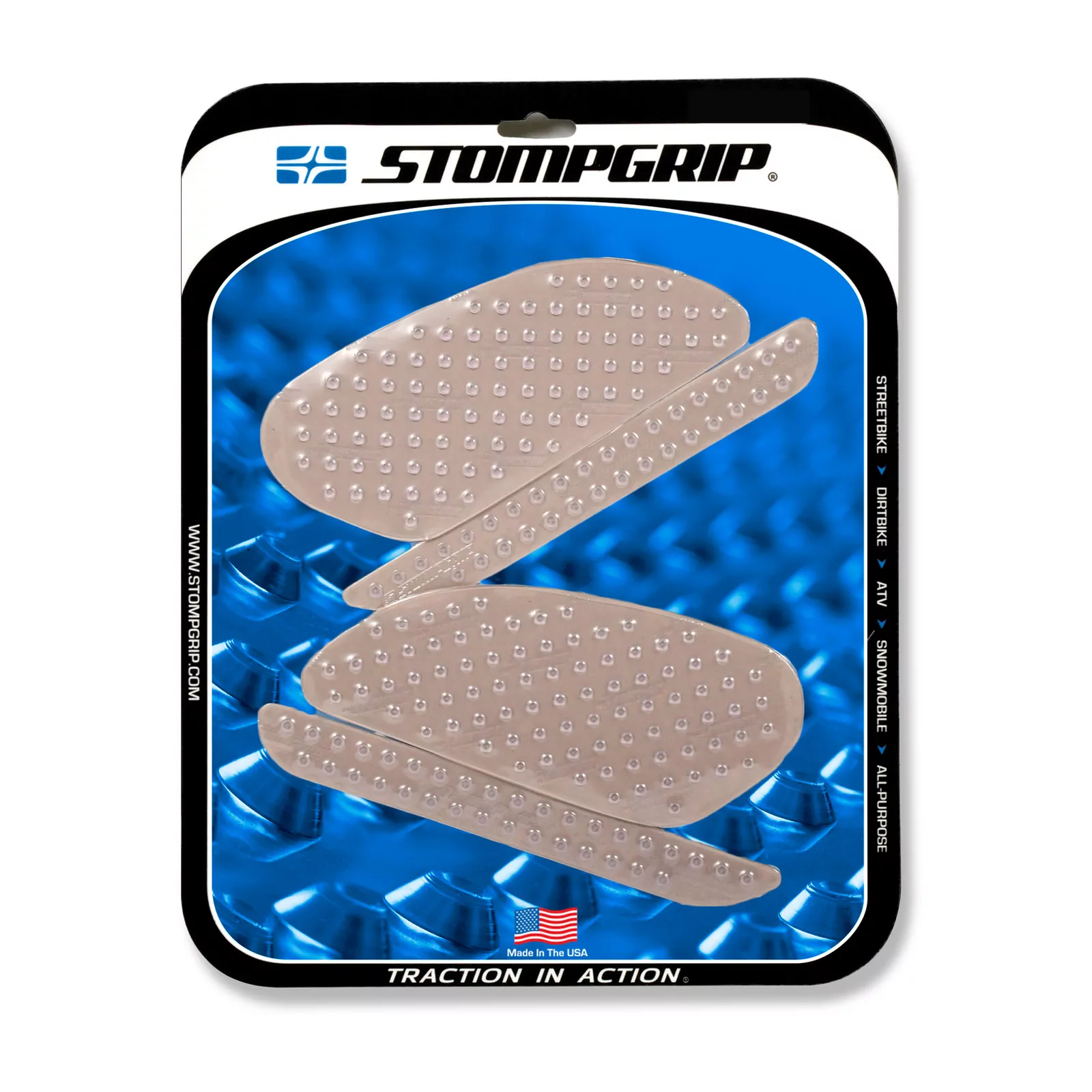 Stompgrip Traction Pad Volcano für Kawasaki Ninja H2 15-22 Klar