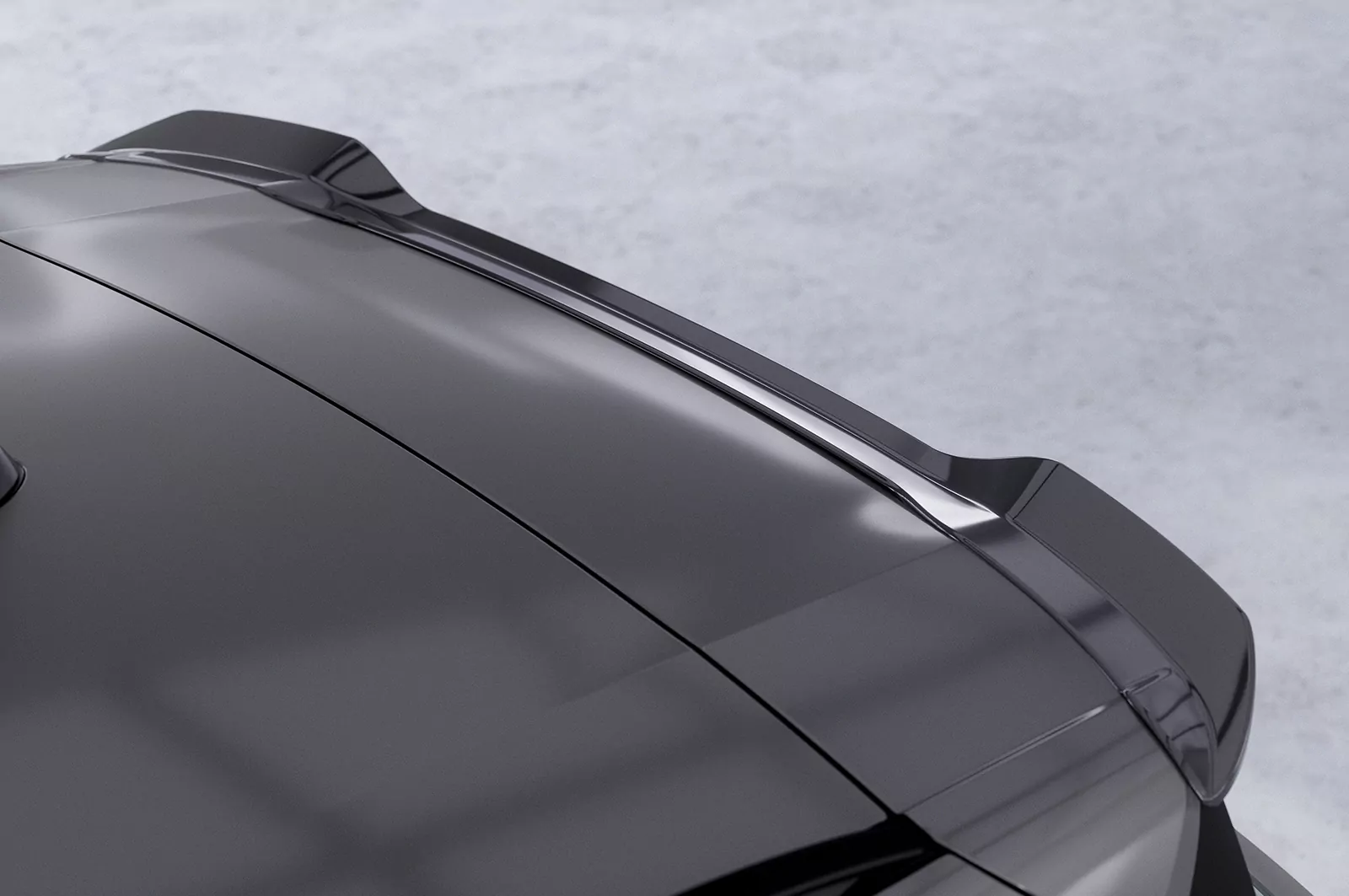 Heckflügel mit ABE für BMW X3 G01/ iX3 G08 HF854 Schwarz Strukturiert