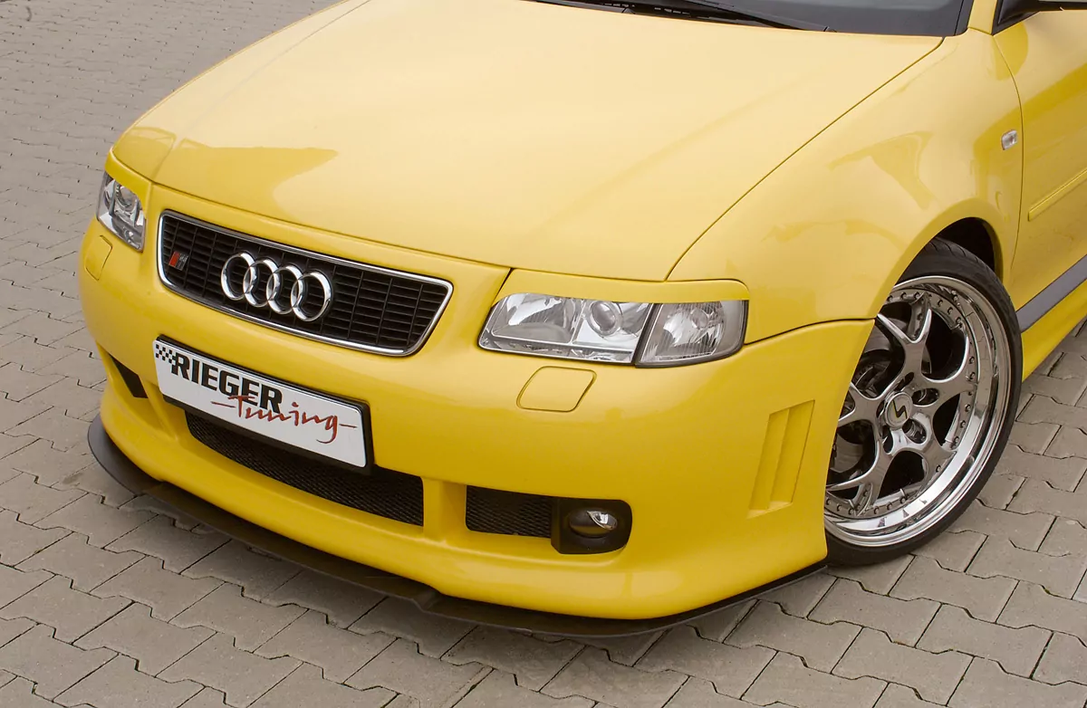 Rieger Spoilerschwert S3-Look für Audi A3 S3 (8L) -   f. Spoilerstoßstange 56620/21/22/23/27/29/35/36/37 carbon optik