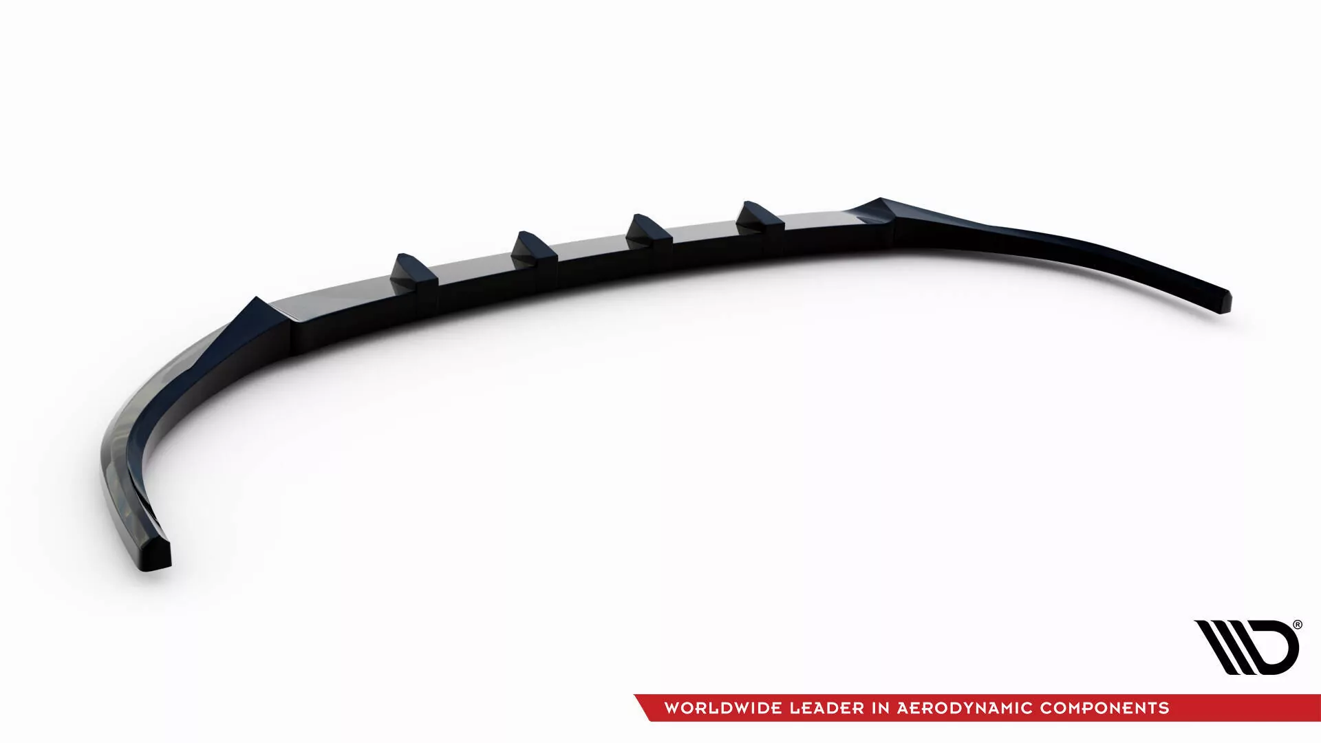 Front Ansatz V.1 Für Mazda 3 Mk4 Schwarz Hochglanz