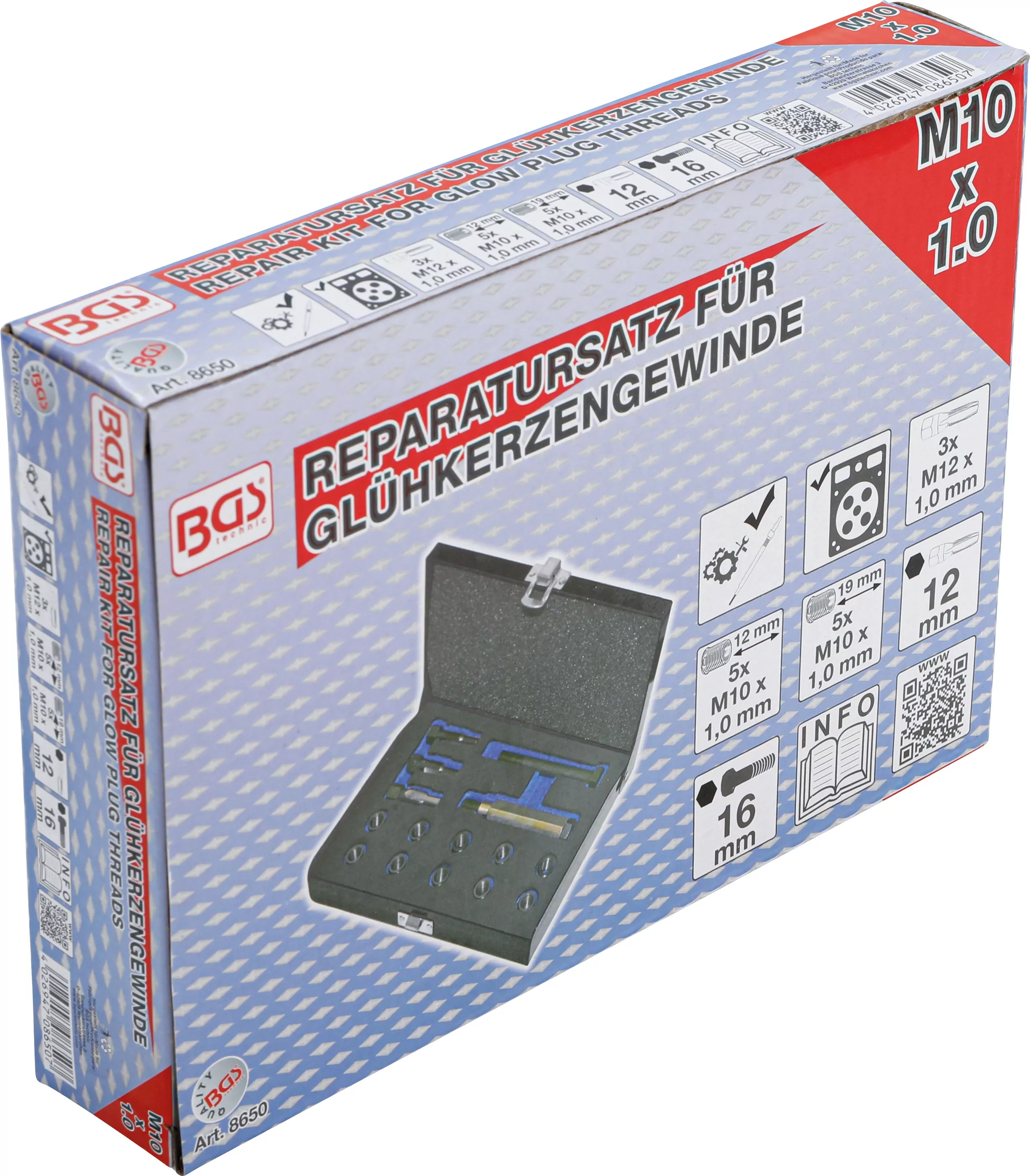 Reparatursatz für Glühkerzengewinde | M10 x 1,0 mm