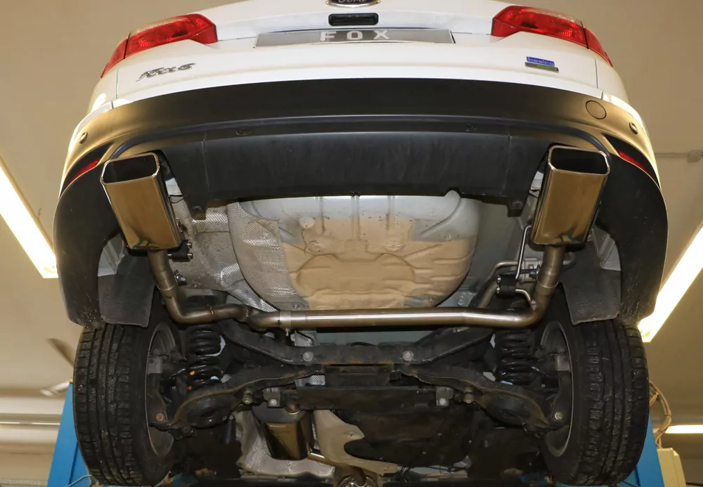 Ford Focus III Ecoboost - Turnier/ Kombi  Endschalldämpfer Ausgang rechts/links - 145x65 Typ 59 rechts/links